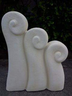 Large triple koru $160