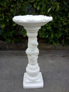 Rose birdbath $99