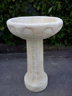English birdbath $150