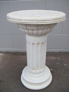 Round topped column $130