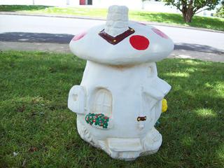Mushroom house $60