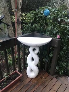 Double Twist Birdbath